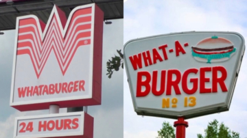 德州汉堡Whataburger起诉北卡州同名餐馆