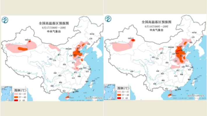 东北华北酷热持续 辽宁山东局地气温高达42℃