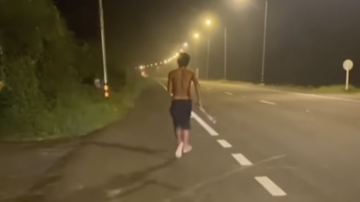 泰國一男子起死回生 爬出救護車跑3公里回家