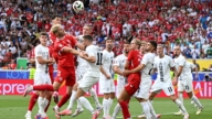 2024歐洲盃C組首場 丹麥對斯洛維尼亞1:1