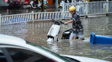 【短訊】南方多省洪災 廣西梧州超警戒水位5.6米