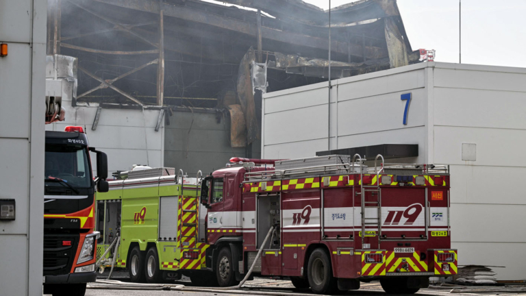 韓國電池工廠大火22人死 19名中國人遇難