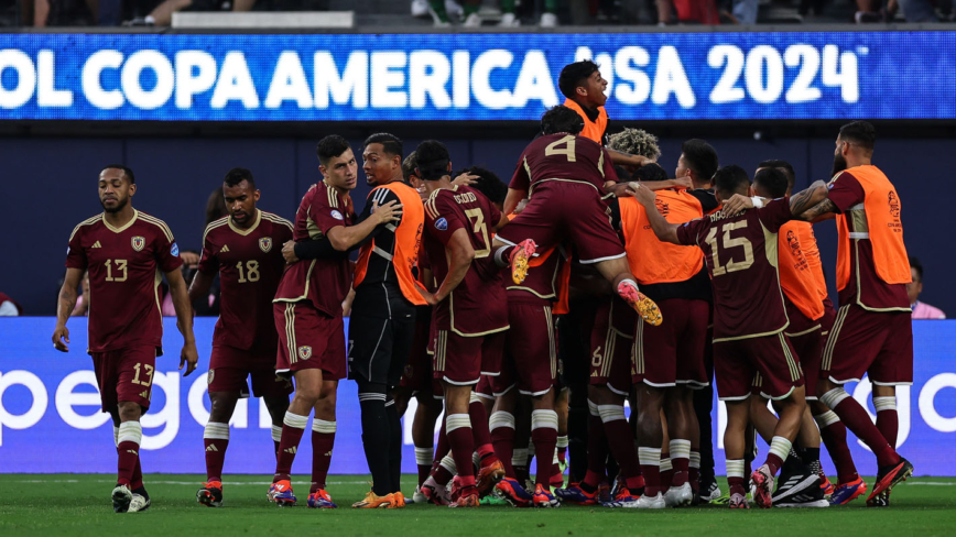 美洲杯：委内瑞拉1:0险胜墨西哥 提前晋级八强