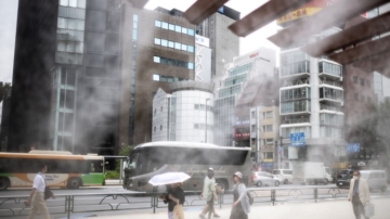東京逾百人中暑送醫 氣象廳籲：多喝水 適當開冷氣