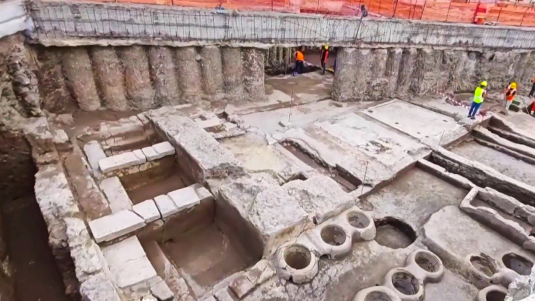 規模宏大 羅馬驚現1700年前古代洗衣厰