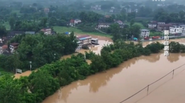 重慶暴雨洪災 長壽縣河流倒灌