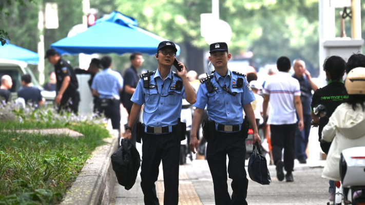 三中全會 北京警察密布 訪民被強制帶走