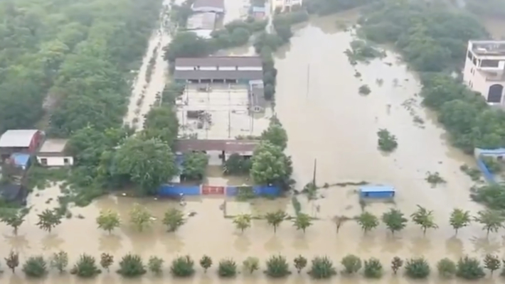 河南南陽單日降雨683.5毫米破紀錄 數十座水庫洩洪