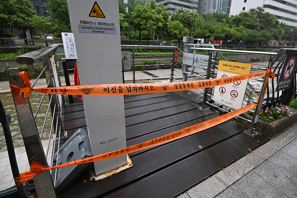 梅雨季豪雨不断 韩国首都圈多处发布洪水警报