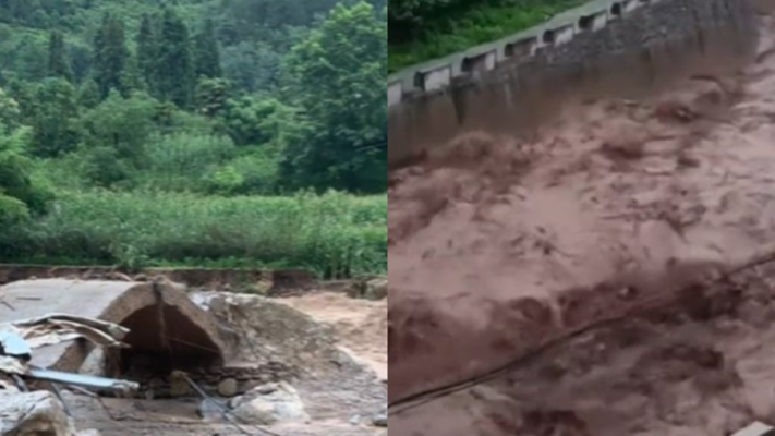 四川雅安7·20暴雨山洪 已30馀人失联（视频）