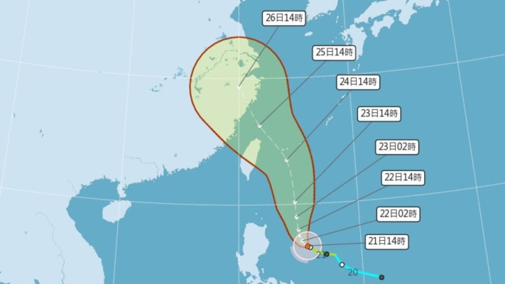 凯米恐来袭 浙江福建戒备 郑明典吁台湾留意台风尾