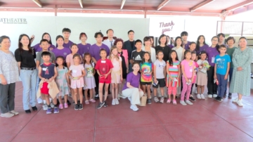 搭僑計畫參訪橙縣 台青年與中文學生熱情交流