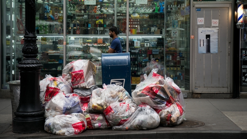 紐約亂扔垃圾最高罰500美元 清潔局設舉報平台