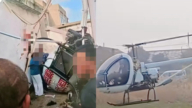 江蘇一架直升機墜落政府大院 致一死一傷