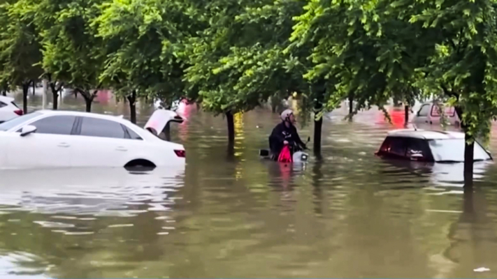 台风登陆中国 多省降特大暴雨 沈阳破73年纪录