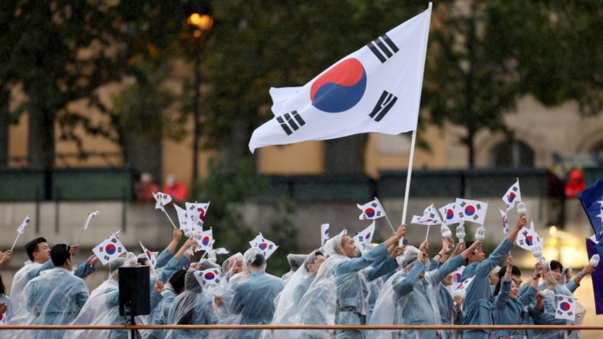 巴黎奧運開幕烏龍 韓國隊報成朝鮮隊 國際奧會致歉