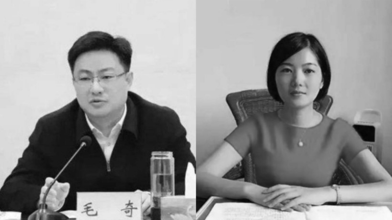 毛奇被雙開後 官媒稱李佩霞當庭認罪