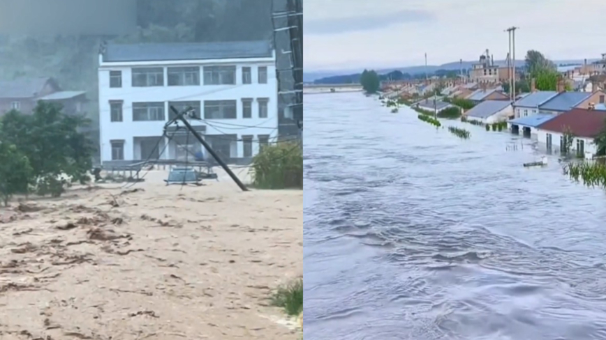 湖南東北洪水氾濫 鄉村災情慘重缺救援