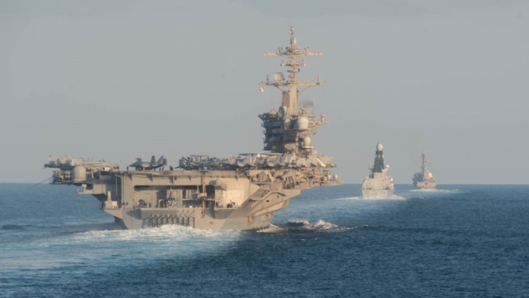 美在中東軍艦增至10艘 與逮捕馬杜羅規模大致相當