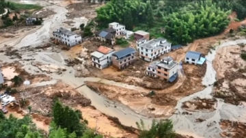 湖南、東北洪水泛濫 資興倖存者餓死