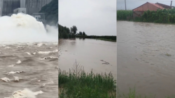 中国北方多地洪水氾滥 农民损失惨重