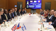 国际调停以哈战争 英法外长抵耶路撒冷