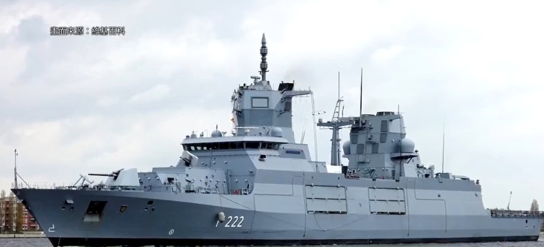 【短訊】22年來首次 德艦待命中 或下月通過台海