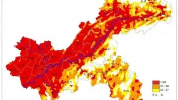 重庆连3天发高温红色预警 未来一周继续飙高温