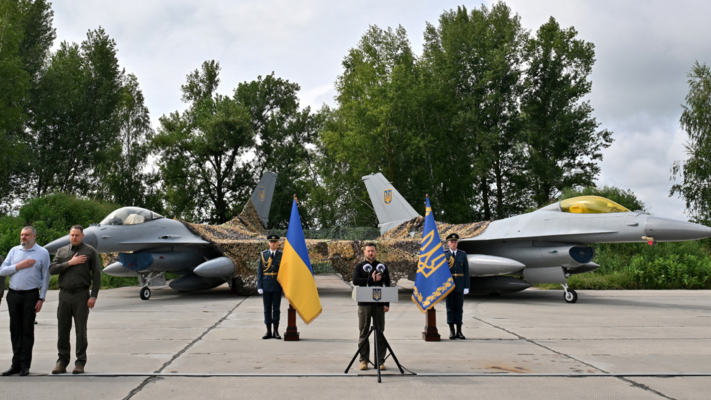 俄烏戰火延燒 F-16戰機墜毀 烏國飛行員喪生