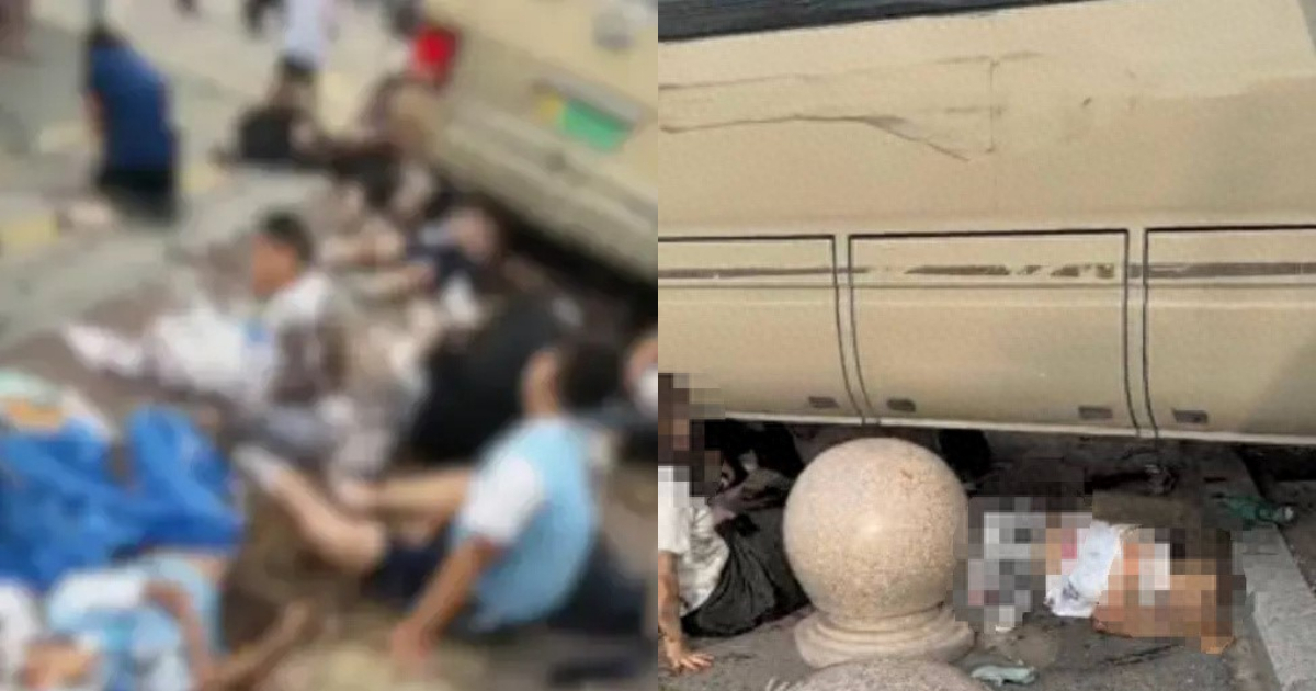 Bloodshed in Front of Shandong Middle School: 24 Students Left Dead or Injured in Devastating Bus Crash