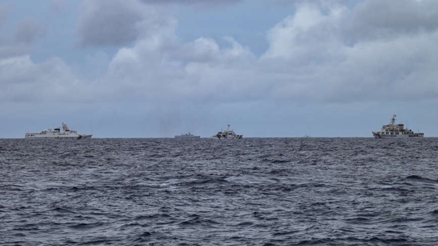 9月3日國際聚焦 中共在南海部署200多船艦 今年以來最高