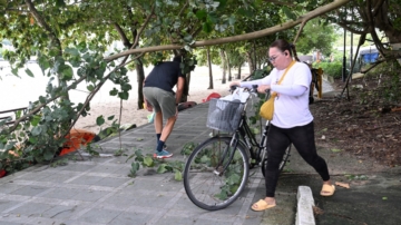 【禁闻】台风摩羯登陆海南 豆腐渣大楼现形