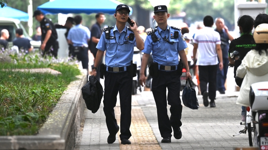 【中国一分钟】中共协训海外警察 学者：目的建立全球情报网