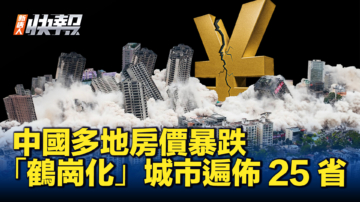 【新唐人快报】中国多地房价暴跌 “鹤岗化”城市遍布25省