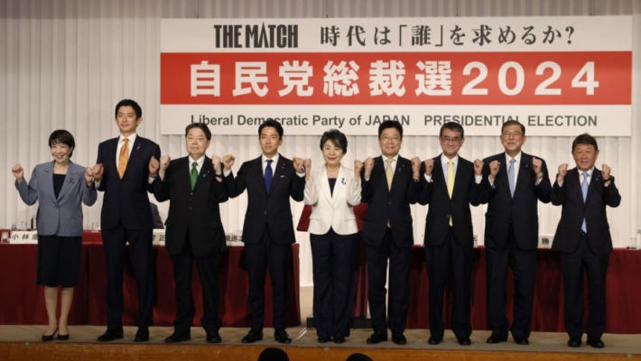 自民黨總裁候選人 討論中共威脅 擬修法動用危害射擊