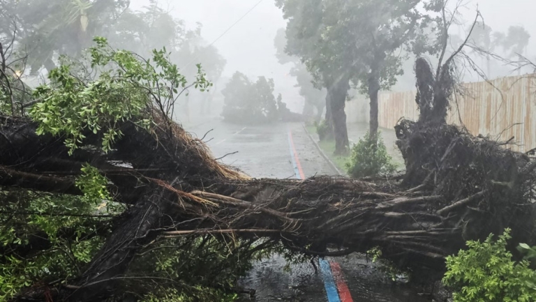 風急雨驟 中颱山陀兒登陸高屏 北部預防風雨接力