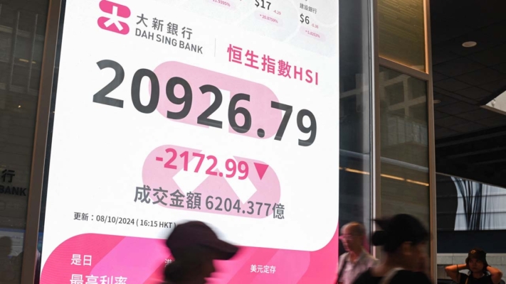 中共發改委發布會令市場失望 港股暴跌2300點