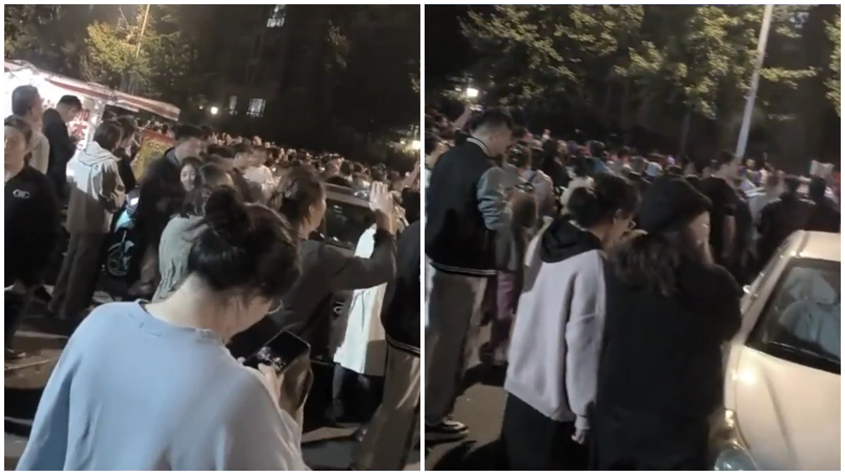 【禁闻】10月9日维权动态 山东青岛业主抗议物业规定 大批警察维稳