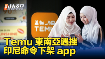 【新唐人快報】Temu東南亞擴張遇挫 印尼命令下架app