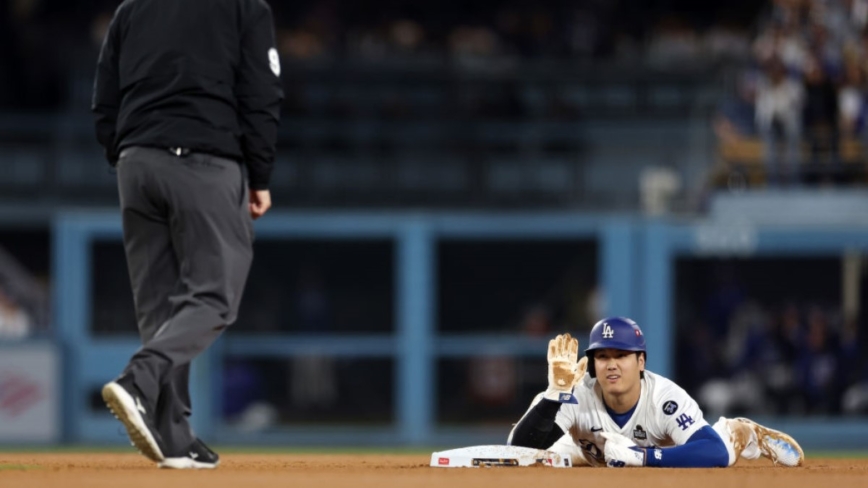 G2大谷翔平盜壘傷到肩膀 總教練：半脫位 算正面消息