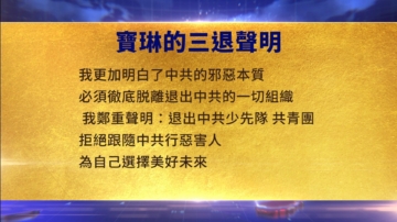 【禁聞】10月28日三退聲明精選