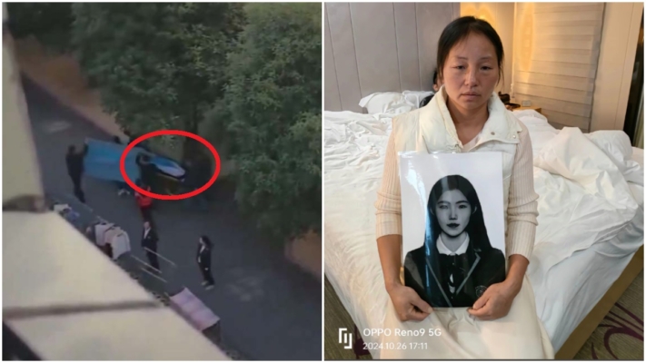 武汉女大生遗体包裹医护服 火化不经家属（视频）