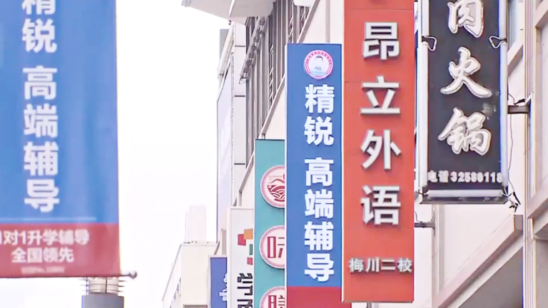 【禁聞】雙減政策爛尾 教培業歷3年嚴打後回溫