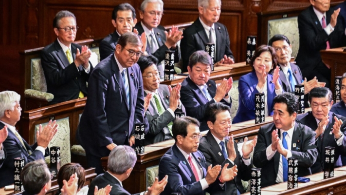 石破茂當選第103任首相 內閣成員僅3人異動