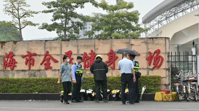 珠海慘案 警方刪通報重要信息 民獻花遭移除