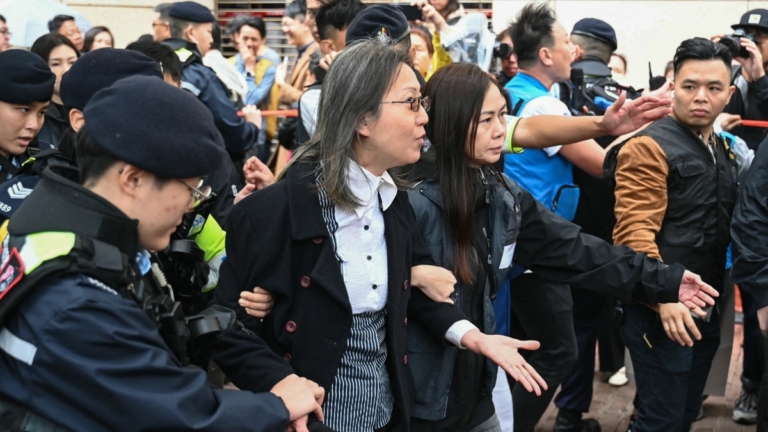 香港重判45名民主人士 多國及人權組織譴責
