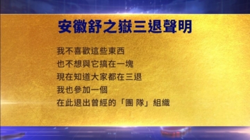 【禁闻】11月21日三退声明精选