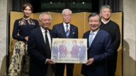 李安獲日王接見 駐日代表設宴邀林志玲同慶