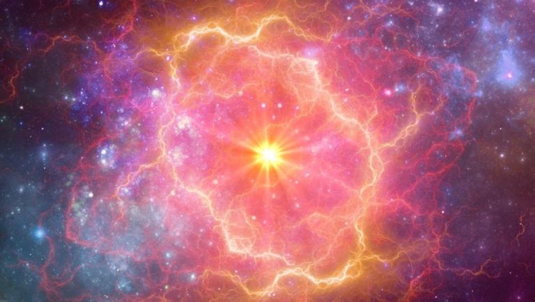 一顆星星垂死掙扎 科學家首次拍到特寫