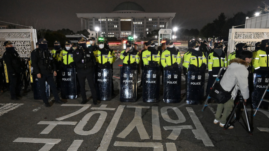 韩国执政党党魁：尹锡悦戒严是错误的 将力阻